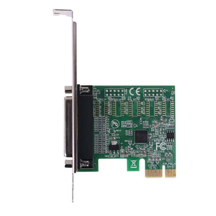 Parallel Port DB25 25pin PCIE Riser Card Printer LPT to PCI-E Express Cards AX99100 Converter Ada...