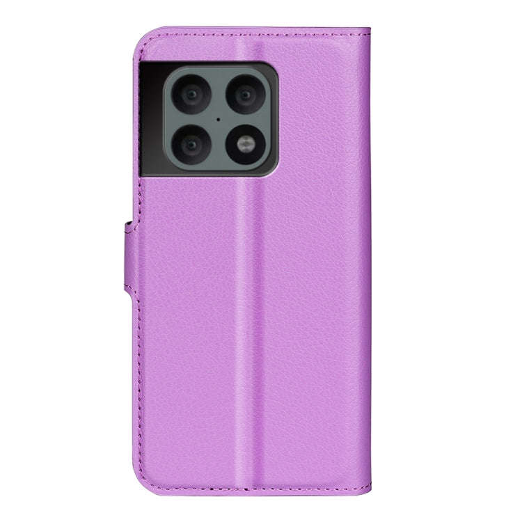 For OnePlus 10 Pro 5G Litchi Texture Horizontal Flip Protective Case with Holder & Card Slots & W...