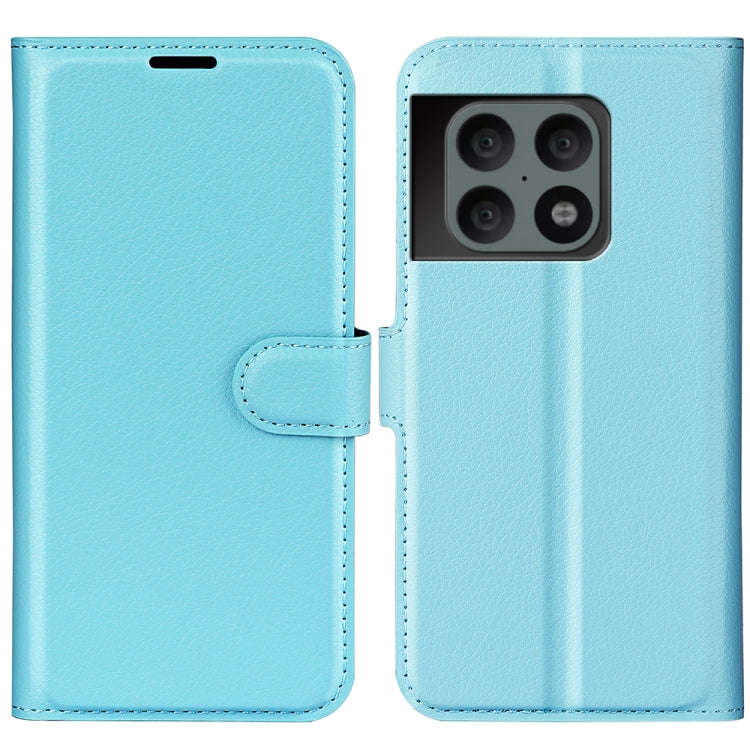 For OnePlus 10 Pro 5G Litchi Texture Horizontal Flip Protective Case with Holder & Card Slots & W...