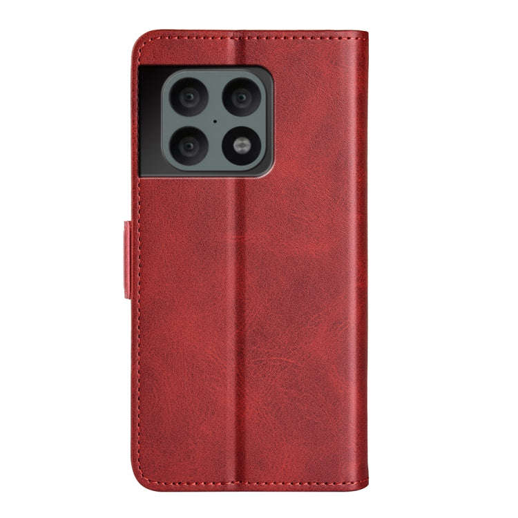 For OnePlus 10 Pro 5G Dual-side Magnetic Buckle Horizontal Flip Leather Case with Holder & Card S...