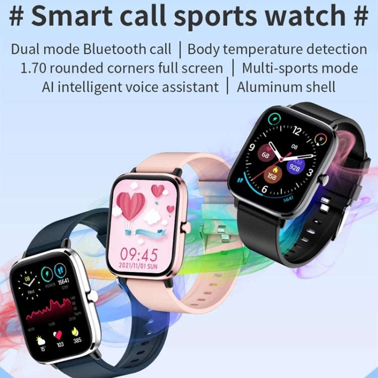 T45S 1.7 inch Color Screen Smart Watch, IP67 Waterproof,Support Temperature Monitoring/Heart Rate...