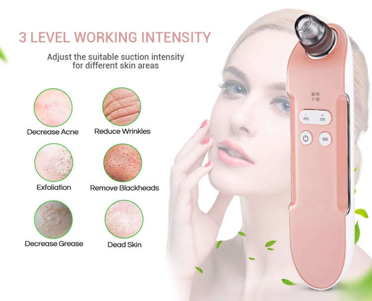 K-SKIN KD803A 3 Level Intensity Blackhead Removal Pore Cleaner Suction Rechargeable Black Spot Cl...