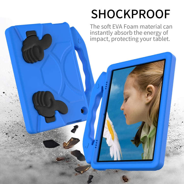 For Lenovo Tab M10 HD 10.1 TB-X505F/X505N EVA Shockproof Tablet Case with Thumb Bracket(Blue)