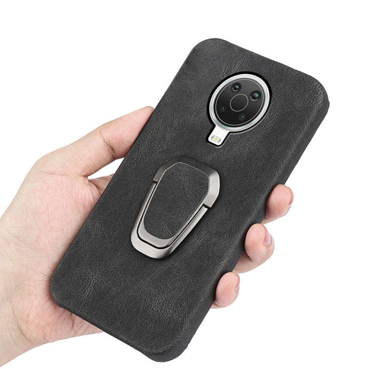 For Nokia G20 Ring Holder PU Phone Case(Red)