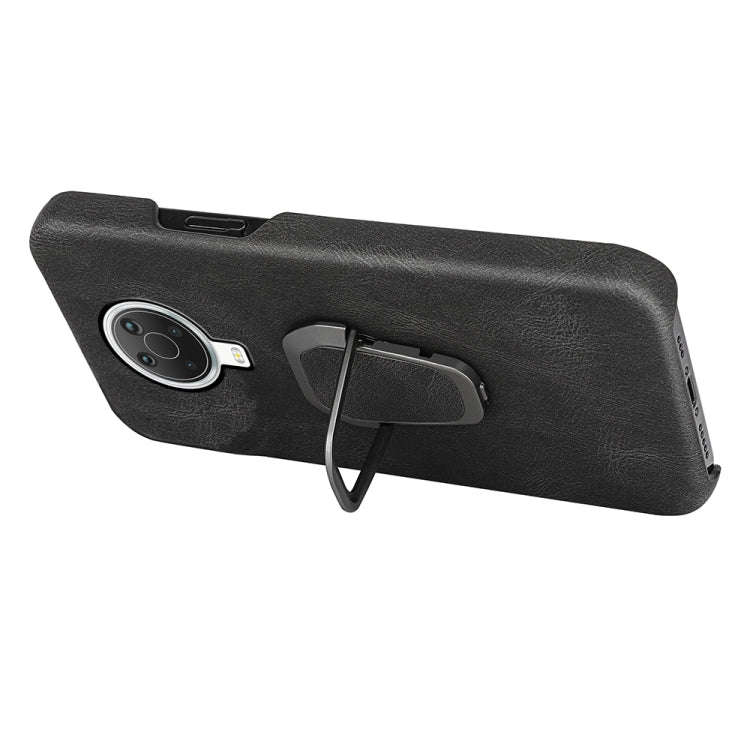 For Nokia G20 Ring Holder PU Phone Case(Red)