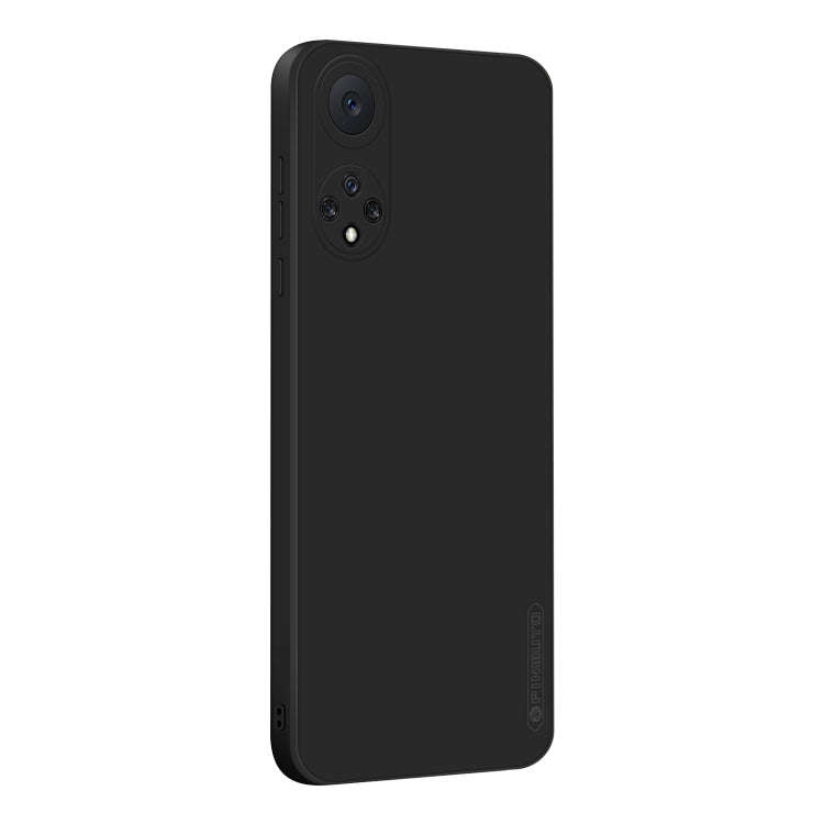 For Huawei nova 9 Pro PINWUYO Liquid Silicone TPU Phone Case(Black)