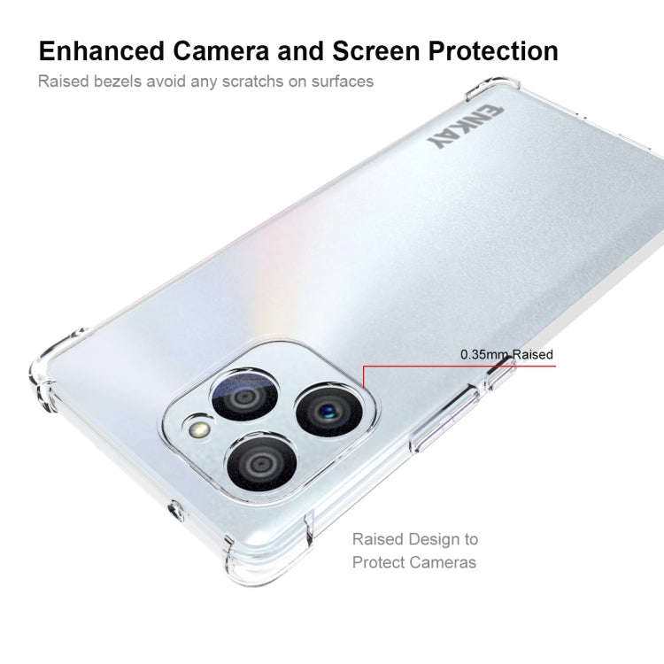 For Honor 60 SE ENKAY Transparent TPU Shockproof Case