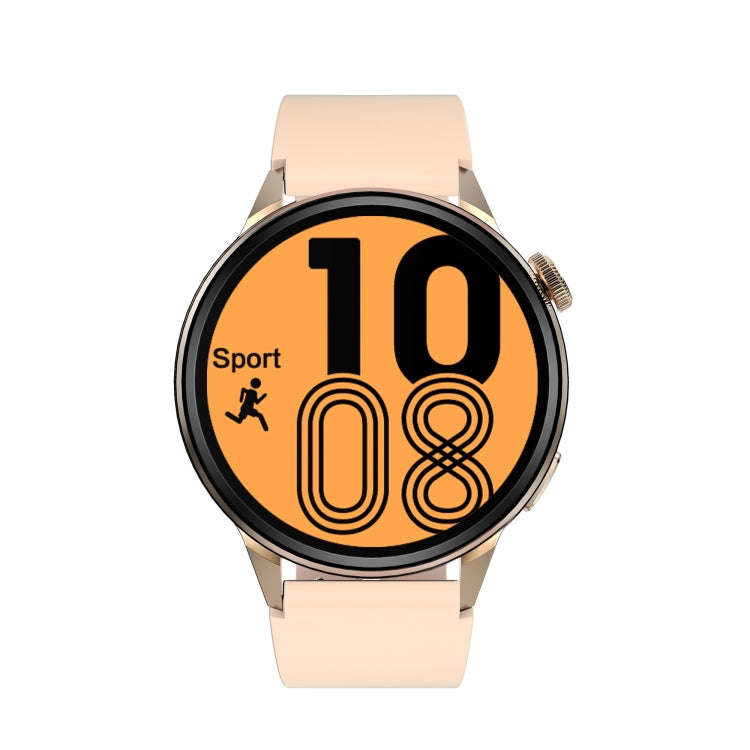 DT4 1.36 inch Silicone Watchband Color Screen Smart Watch(Pink)