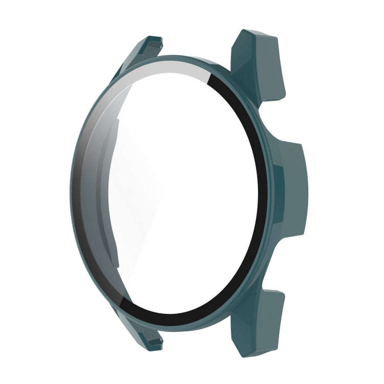 For Huawe Watch GT 3 46mm Shockproof PC Case with Tempered Glass Film(Transparent)