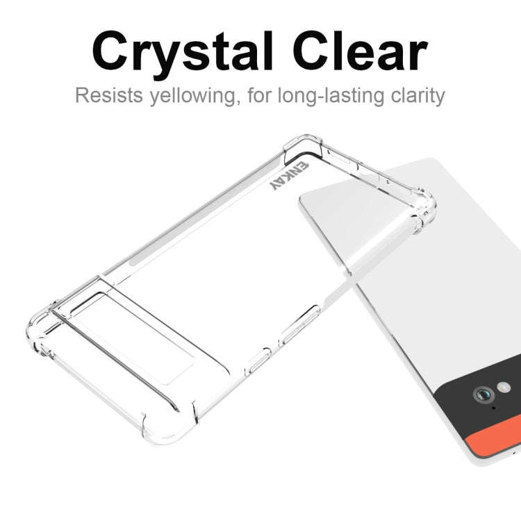 For Google Pixel 6 ENKAY Transparent TPU Shockproof Case