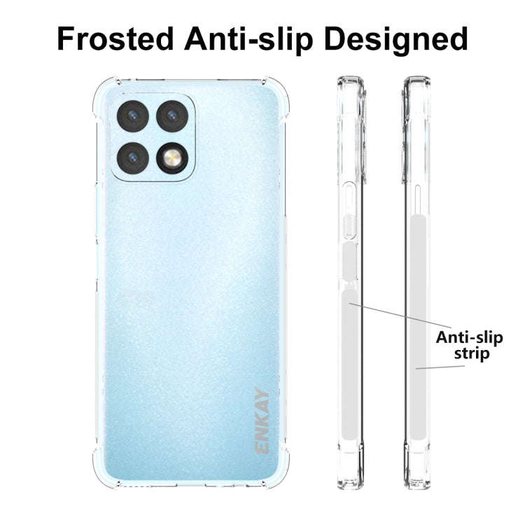 For Honor X30i ENKAY Transparent TPU Shockproof Case