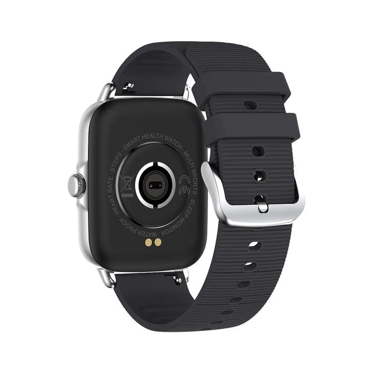 KT58 IP67 1.69 inch Color Screen Smart Watch(Silver)