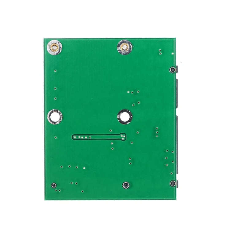 Half-Height mSATA Mini PCI-e SSD to 2.5in SATA3 Converter Adapter Card