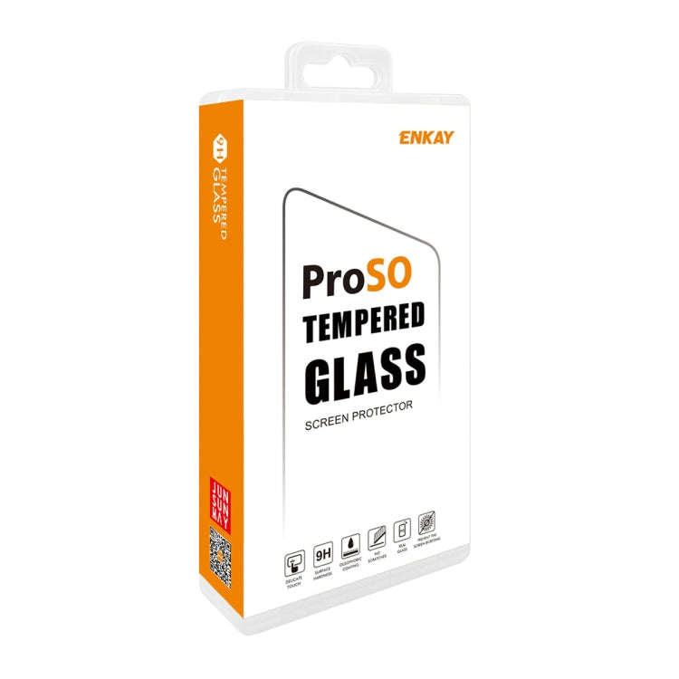 For Honor X9A / Magic5 Lite 5pcs ENKAY 3D Hot Bending Edge Glue Tempered Glass Full Film with Len...