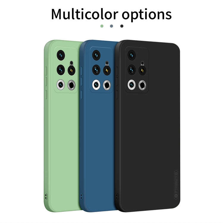 For Meizu 18 Pro / 18S Pro PINWUYO Liquid Silicone TPU Phone Case(Black)