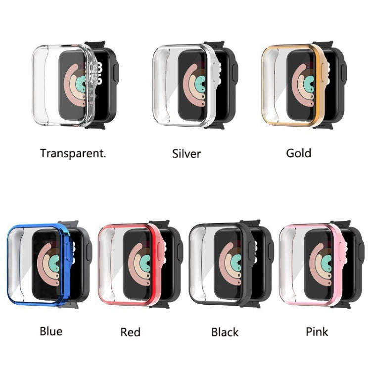 For Xiaomi Redmi Watch TPU Integrated Protective Case(Silver)
