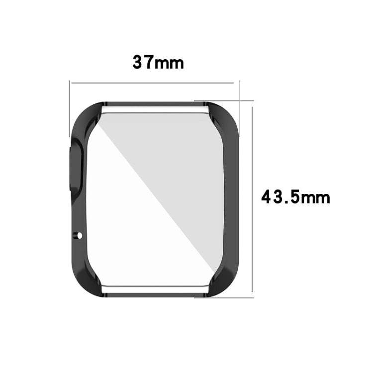 For Xiaomi Redmi Watch TPU Integrated Protective Case(Silver)