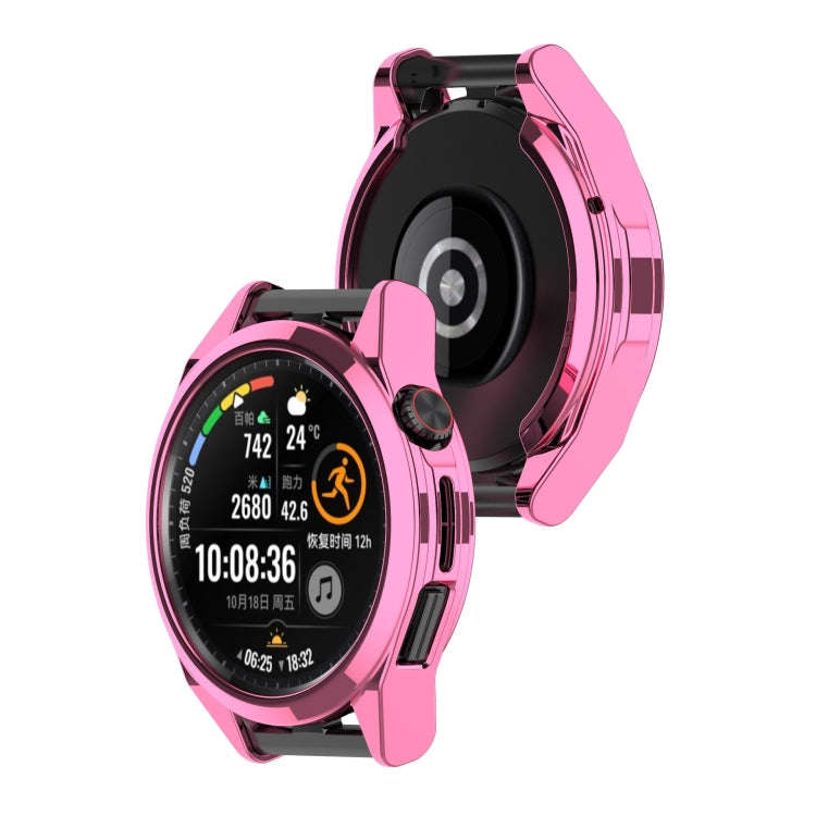 For Huawei Watch GT Runner TPU Integrated Protective Case(Rose gold)