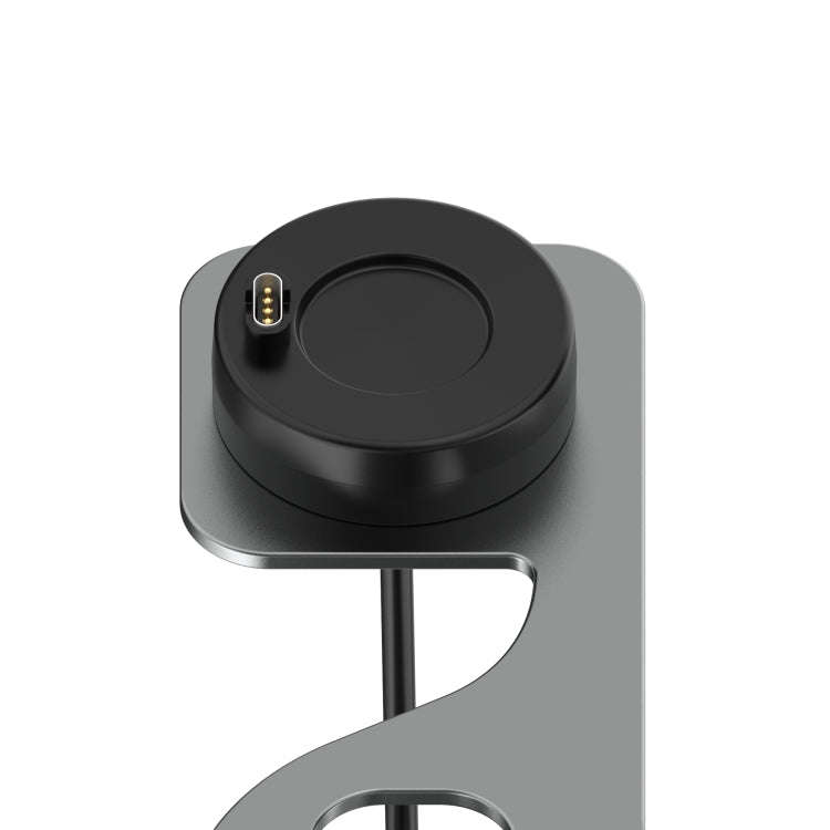 For Garmin Fenix 7S Smart Watch Metal Charger Stand(Gray)