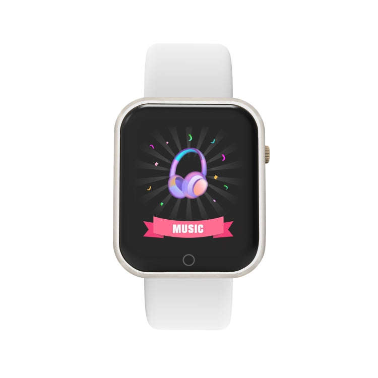 D20L 1.3 inch IP67 Waterproof Color Screen Smart Watch(White)