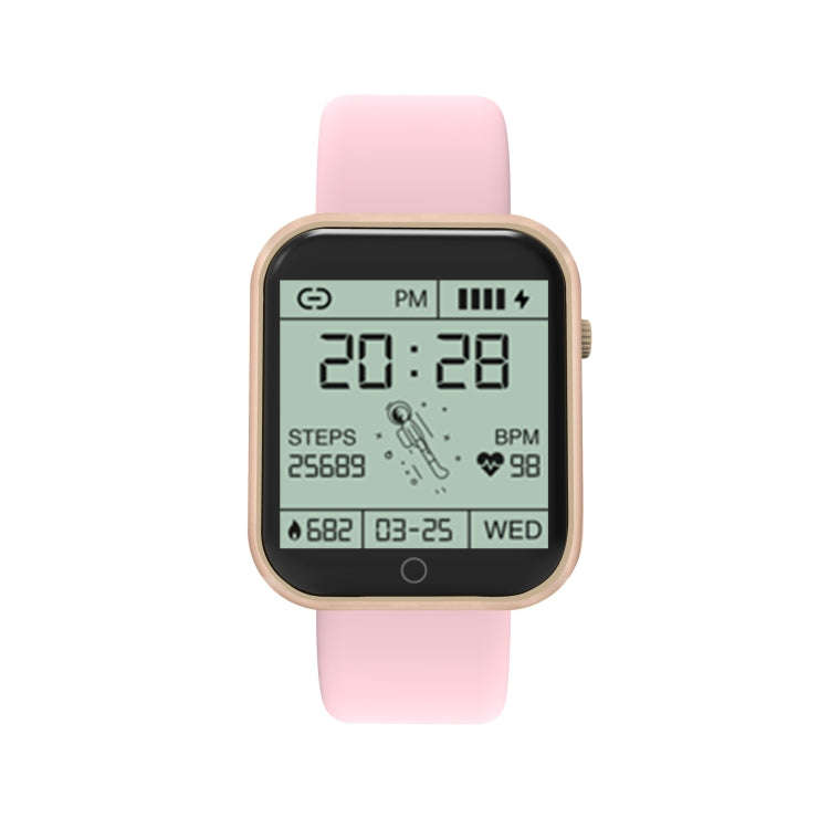 D20L 1.3 inch IP67 Waterproof Color Screen Smart Watch(Pink)