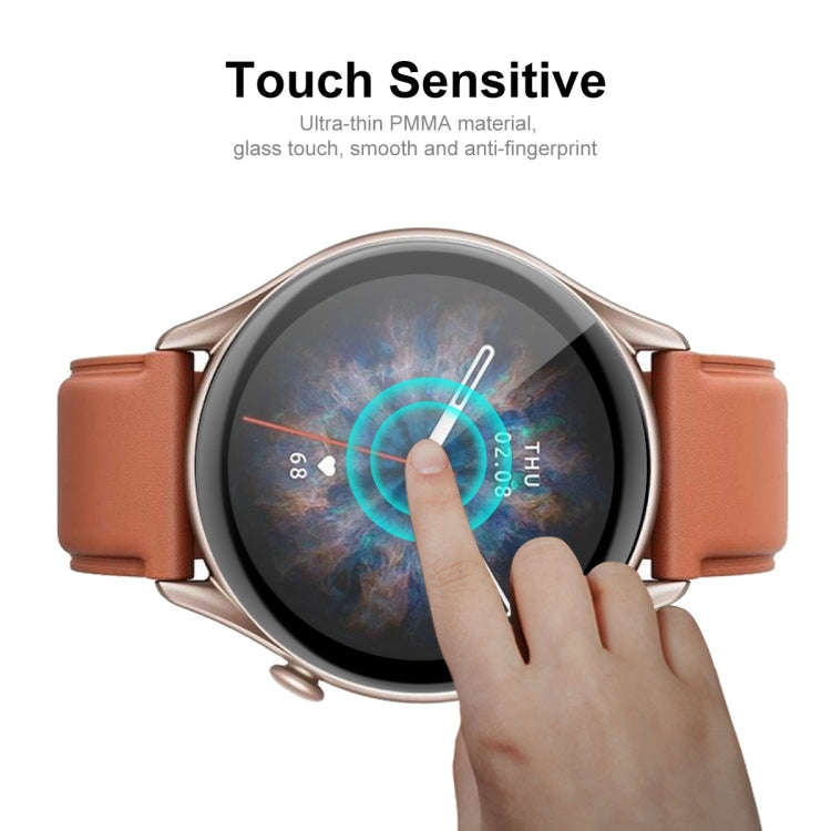 1 PC ENKAY 3D Full Coverage Soft PC Edge + PMMA HD Screen Protector Film For Amazfit GTR 3 Pro