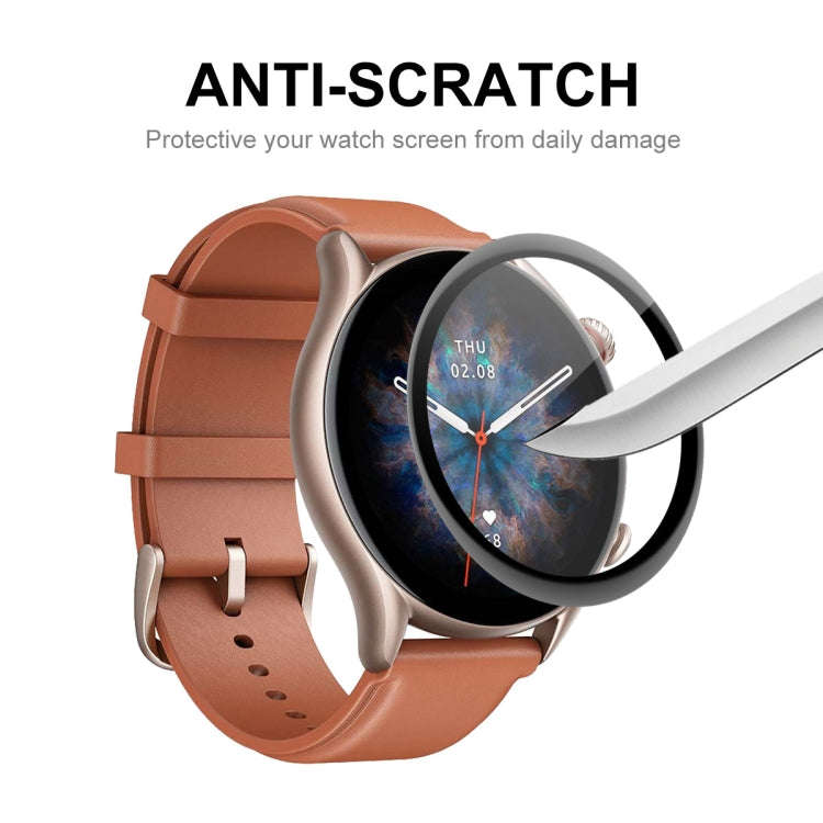 1 PC ENKAY 3D Full Coverage Soft PC Edge + PMMA HD Screen Protector Film For Amazfit GTR 3 Pro