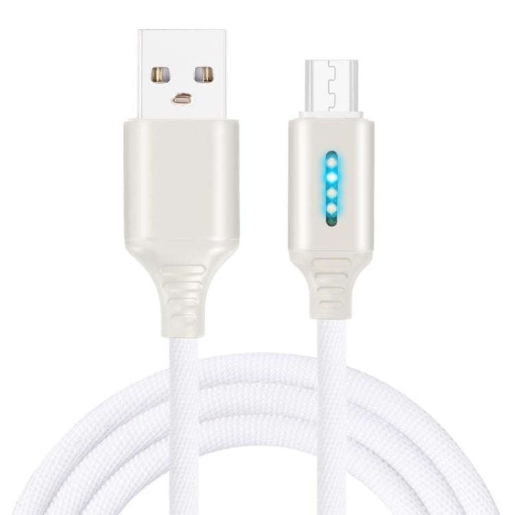 Micro USB Interface Zinc Alloy Marquee Luminous Intelligent Automatic Power off Charging Data Cab...