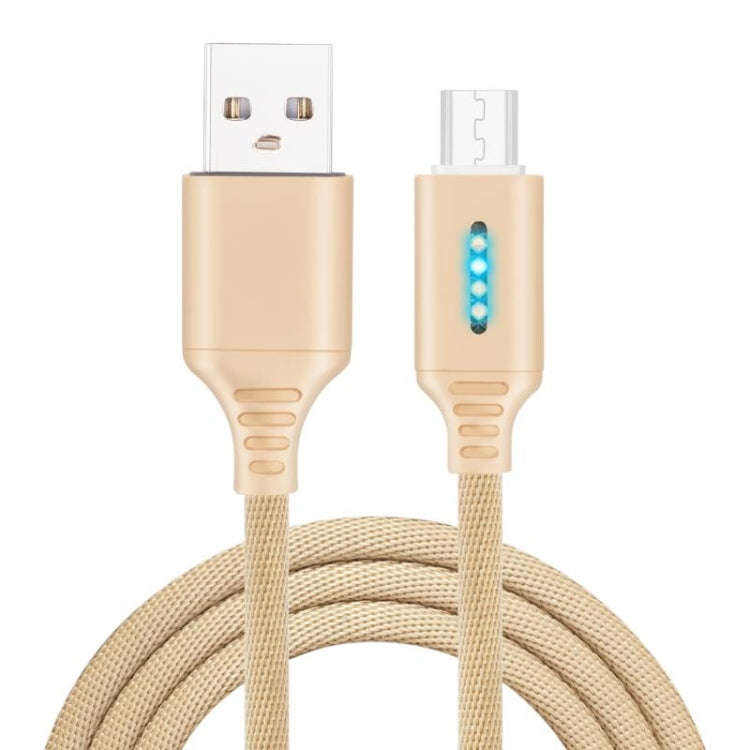 Micro USB Interface Zinc Alloy Marquee Luminous Intelligent Automatic Power off Charging Data Cab...
