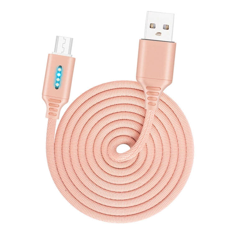 Micro USB Interface Zinc Alloy Marquee Luminous Intelligent Automatic Power off Charging Data Cab...