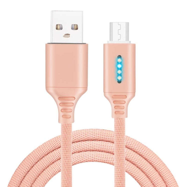 Micro USB Interface Zinc Alloy Marquee Luminous Intelligent Automatic Power off Charging Data Cab...