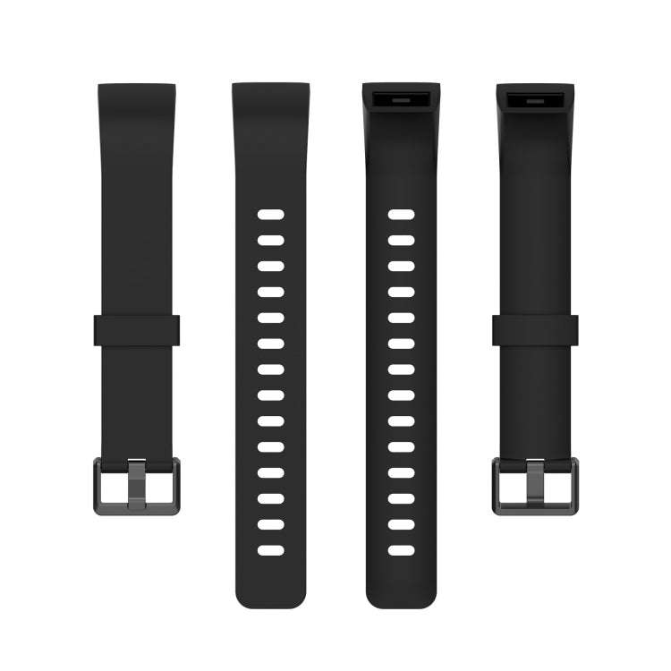 8-shape Silicone Watch Band for Realme Band RMA199(Black)