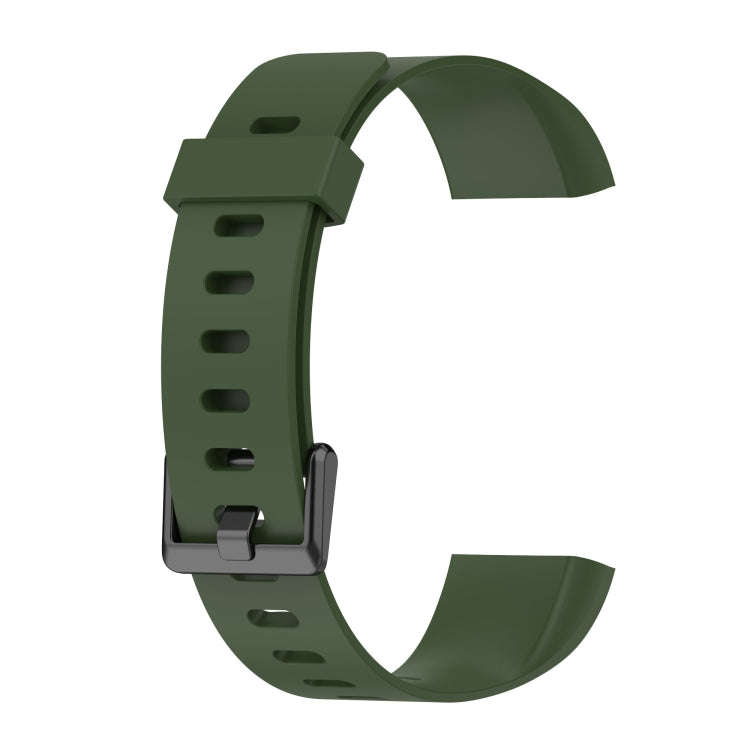 8-shape Silicone Watch Band for Realme Band RMA199(Green)