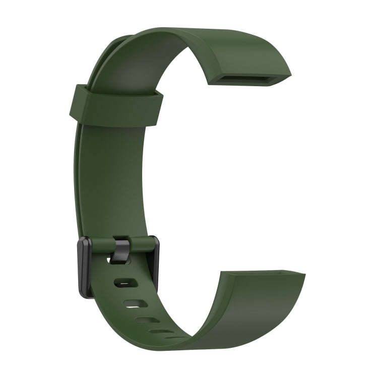 8-shape Silicone Watch Band for Realme Band RMA199(Green)