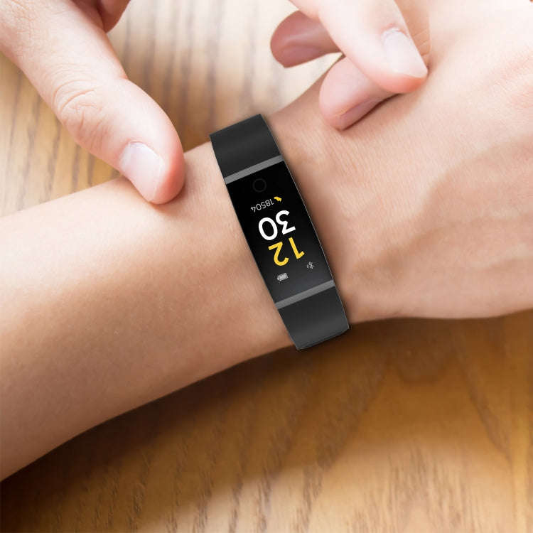 8-shape Silicone Watch Band for Realme Band RMA199(Black)