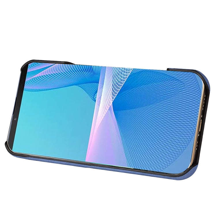 For Sony Xperia 10 IV Ring Holder Honeycomb PU Phone Case(Grey)