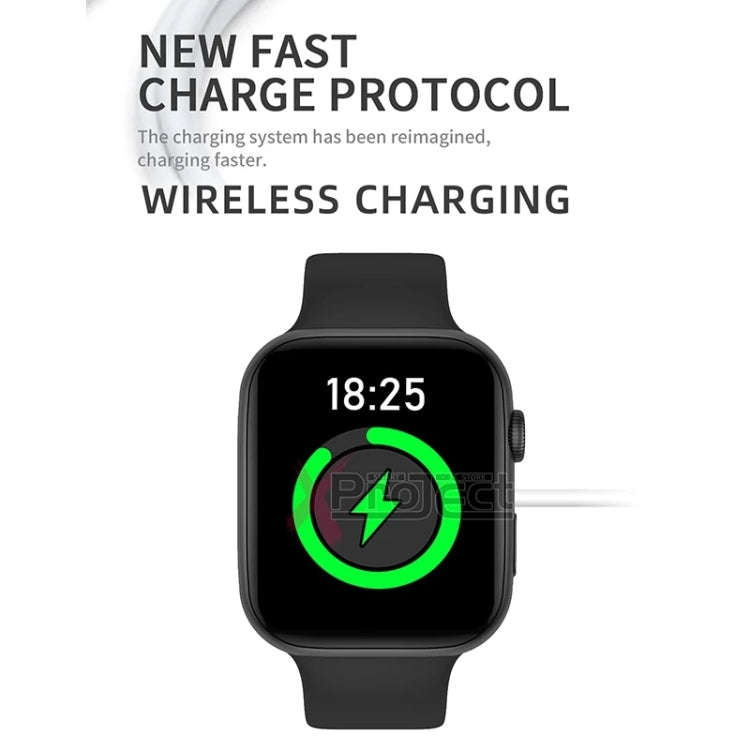i7 PRO+ 1.75 inch Color Screen Smart Watch, Support Bluetooth Calling / Heart Rate Monitoring(Black)