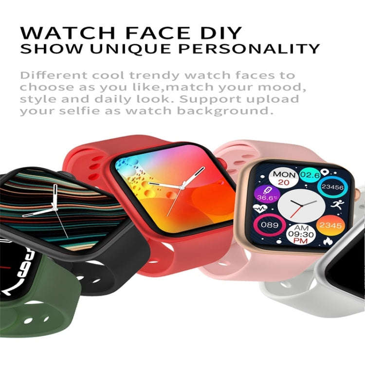 i7 PRO+ 1.75 inch Color Screen Smart Watch, Support Bluetooth Calling / Heart Rate Monitoring(Black)