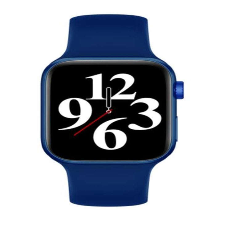 CT7 1.7 inch Color Screen Smart Watch,Support Heart Rate Monitoring/Blood Pressure Monitoring(Blue)