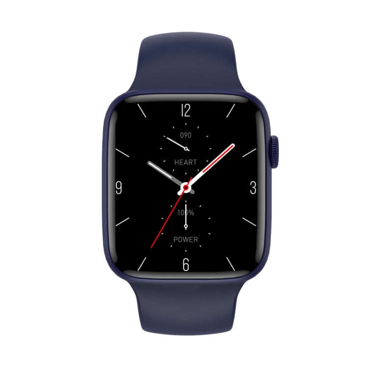 W7 1.8 inch Color Screen Smart Watch, Support Heart Rate Monitoring/Blood Pressure Monitoring(Blue)