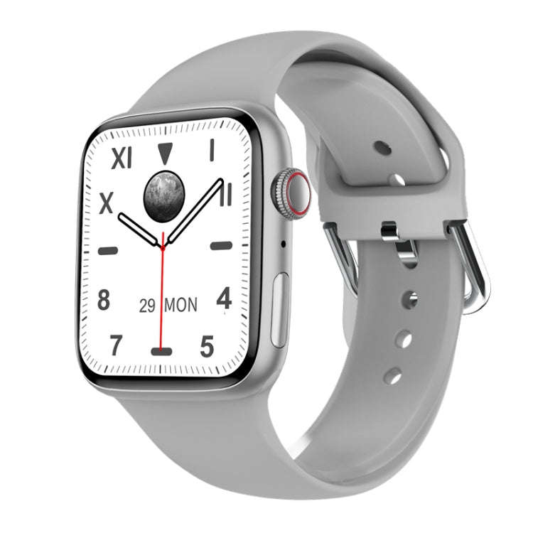 W7 1.8 inch Color Screen Smart Watch, Support Heart Rate Monitoring/Blood Pressure Monitoring(White)