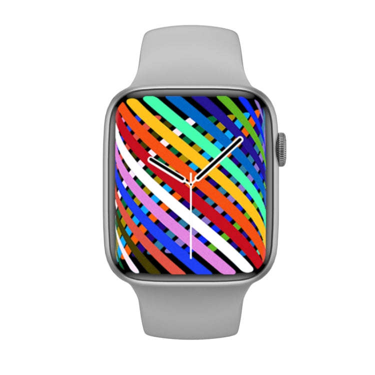 W7 1.8 inch Color Screen Smart Watch, Support Heart Rate Monitoring/Blood Pressure Monitoring(White)