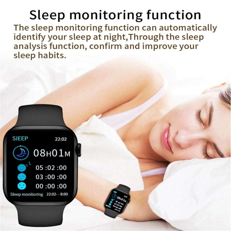 T500 Plus 1.44 inch Color Screen Smart Watch,Support Heart Rate Monitoring/Blood Pressure Monitor...