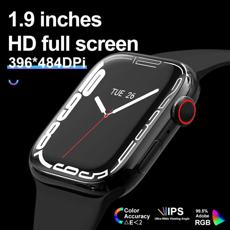 i13pro plus 1.9 inch Color Screen Smart Watch, Support Bluetooth Calling / Heart Rate Monitoring(...