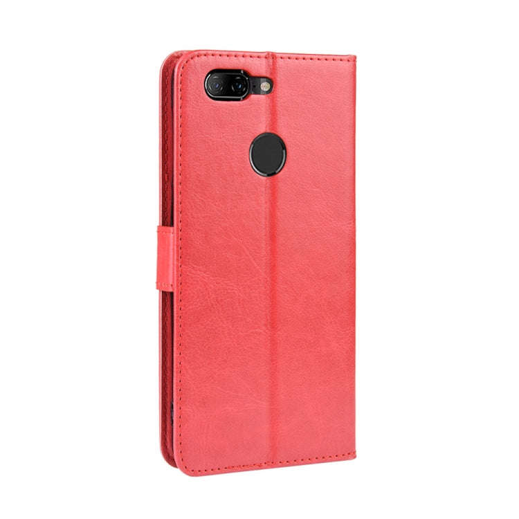 Retro Crazy Horse Texture Horizontal Flip Leather Case for Lenovo K5S, with Holder & Card Slots &...