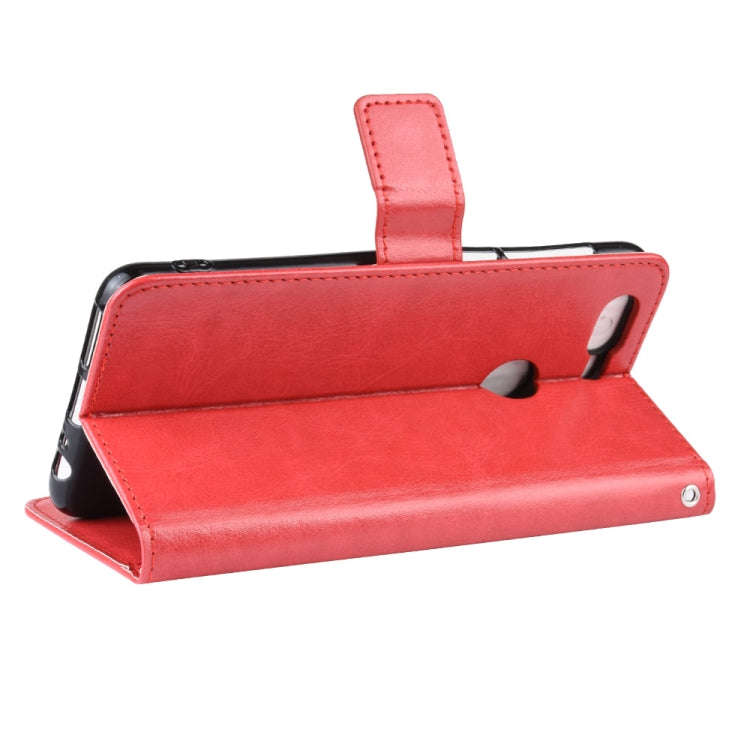 Retro Crazy Horse Texture Horizontal Flip Leather Case for Lenovo K5S, with Holder & Card Slots &...