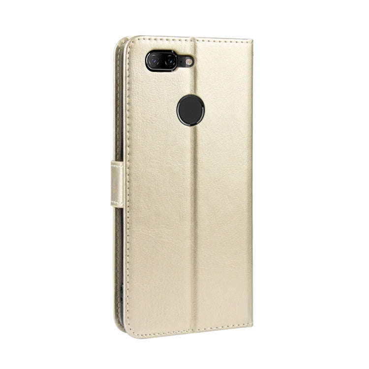 Retro Crazy Horse Texture Horizontal Flip Leather Case for Lenovo K5S,  with Holder & Card Slots ...