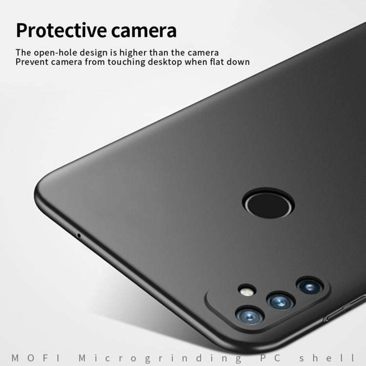 For OnePlus Nord N100 5G MOFI Frosted PC Ultra-thin Hard Case(Red)