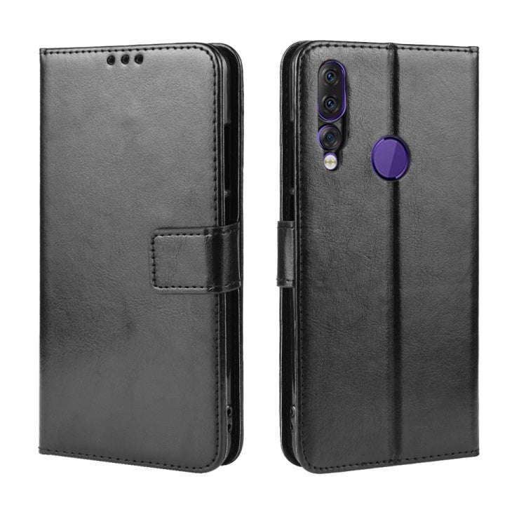 Retro Crazy Horse Texture Horizontal Flip Leather Case for Lenovo Z5S, with Holder & Card Slots &...