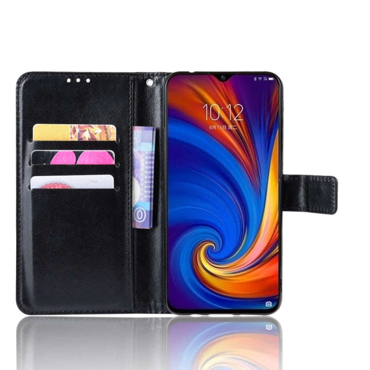 Retro Crazy Horse Texture Horizontal Flip Leather Case for Lenovo Z5S, with Holder & Card Slots &...